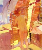 Joaquin Sorolla y Bastida - La Nina Curiosa